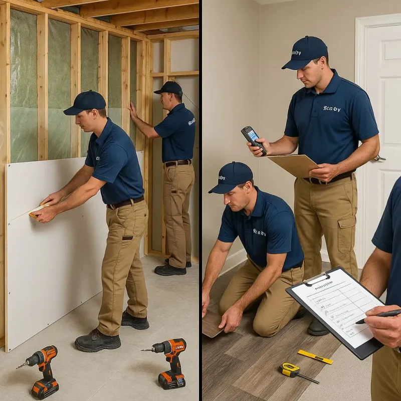 Repairs and Reconstruction process in Whitestown, IN