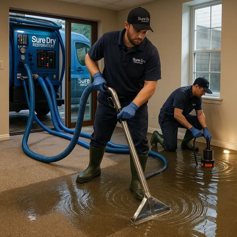 Water Extraction and Removal process in Whitestown, IN